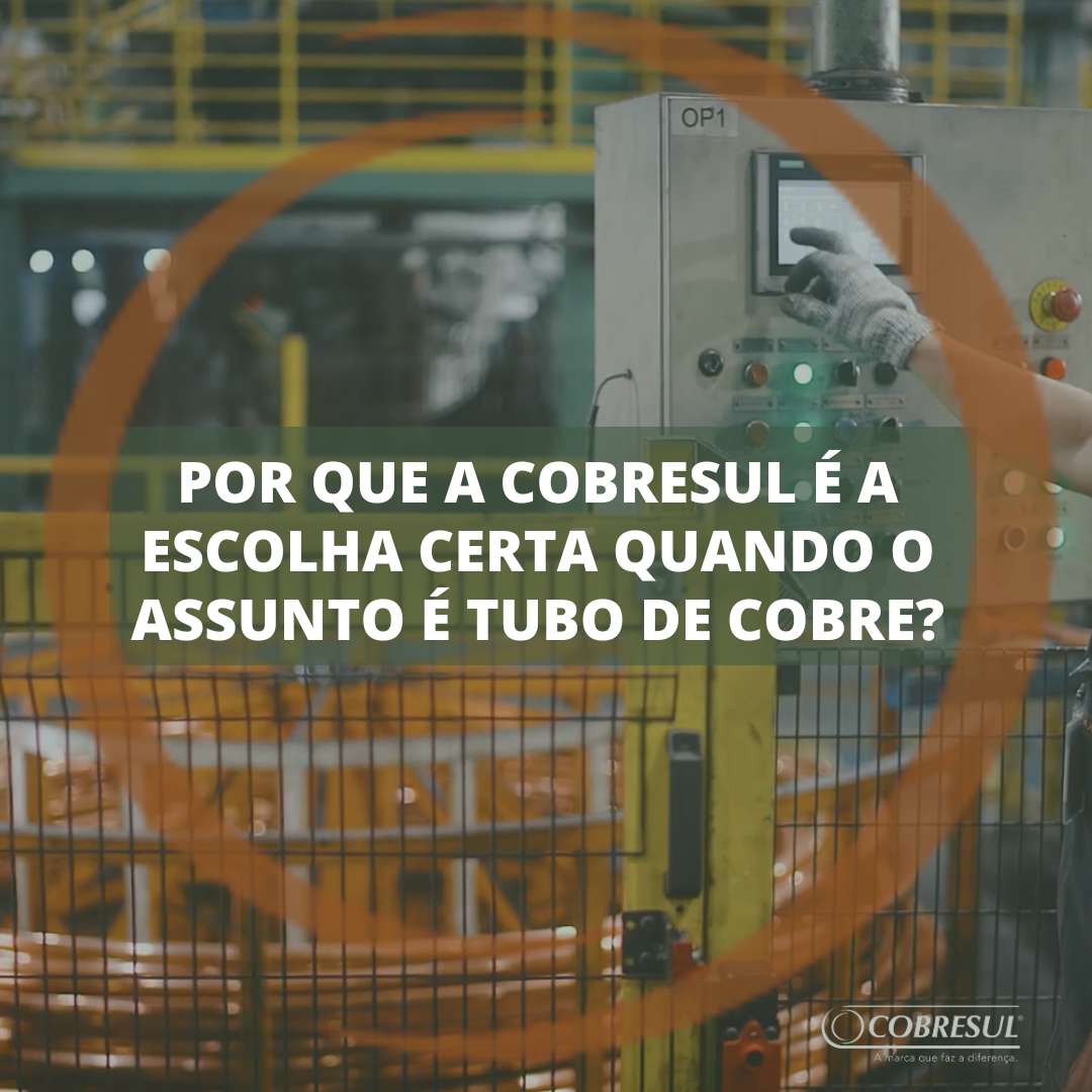 Prazer, somos a Cobresul Metais.